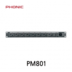 Phonic PM801 PM-801 포닉 8채널 라인믹서