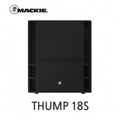 MACKIE Thump18s 파워드 액티브 서브우퍼 1200W출력 1통가격