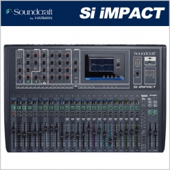 SOUNDCRAFT Si Impact 40-input Digital Mixing Console and 32-in/32-out USB Interface and iPad Control 믹서