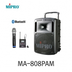 MIPRO MA-808PAM 이동식 앰프 스피커 무선마이크 세트 충전식 휴대용 앰프