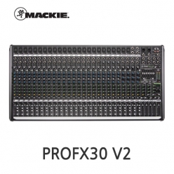 MACKIE ProFX30 V2 30채널 오디오 믹서 이펙터 내장 USB 인터페이스