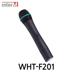 Inter-M 인터엠 WHT-F201 200MHz 채널고정형 무선 핸드 마이크 200MHz Wireless Handheld Transmitter