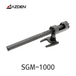 AZDEN SGM-1000 아즈덴 비디오용 ENG EFP 사운드 강화 일반 녹화 마이크