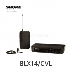 SHURE BLX14/CVL BLX 무선 핀 마이크 시스템 CVL 핀 마이크 적용