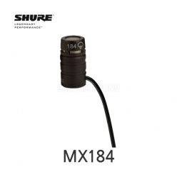 SHURE MX184 초지향성 핀 마이크