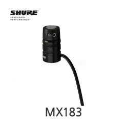 SHURE MX183 무지향성 핀 마이크