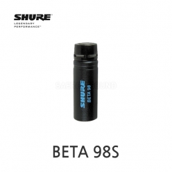 SHURE BETA 98/S 드럼 혼 용 소형 악기용 콘덴서 마이크