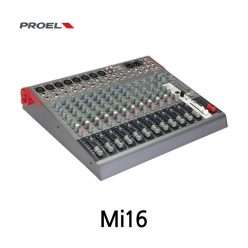 PROEL Mi16 프로엘 16채널 2버스 8x Mic 믹서 이펙터 내장