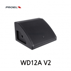 PROEL WD12A V2 프로엘 12" 2웨이 액티브 파워드 스테이지 모니터 스피커 정격 350W