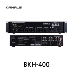 KANALS BKH-400 전문가용 PA 앰프 시스템 하이 임피던스