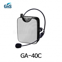 GNS GA-40C 기가폰 충전식 이동형 미니앰프 유선스피커