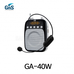 GNS GA-40W 기가폰 충전식 이동형 미니앰프 무선스피커