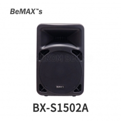 BeMAX 이동식앰프 액티브스피커 BX-S1502A 1000W 버스킹스피커 행사용스피커 BX-1502