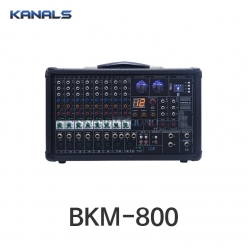 KANALS BKM-800 2채널 파워드 믹서 블루투스 내장 앰프