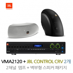 JBL스피커 CONTROL CRV 2개 JBL앰프 VMA2120