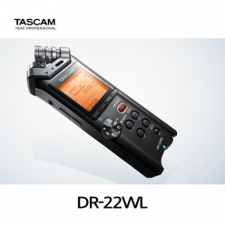 타스캠  녹음기 DR-22WL 휴대용 오디오레코더 휴대용레코더 와이파이 원격제어