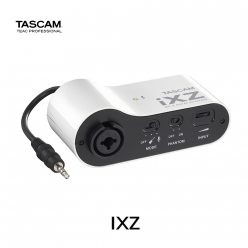 타스캠 IXZ iphon/ ipad용 마이크 기타 악기 오디오인터페이스 홈레코딩장비 TASCAM