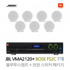 보스 BOSE  FS2C 7개 실링스피커 JBL앰프 VMA2120