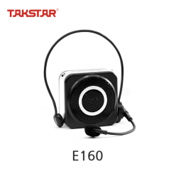 TAKSTAR E160 기가폰 24W 충전식 포터블 앰프 휴대용 스피커 선생님 강의용 가이드 헤드셋 마이크