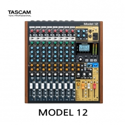TASCAM MODEL12 멀티트랙 라이브 레코딩 믹서 멀티트랙 오디오인터페이스