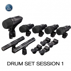 AKG Drum Set Session 1 드럼용 마이크 세트
