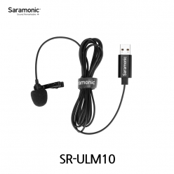 Saramonic 사라모닉 SR-ULM10 윈도우 MAC용 PC용 라발리에 마이크 USB 마이크