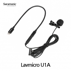 Saramonic 사라모닉 LavMicro U1A ISO 촬영용 초소형 클립 마이크
