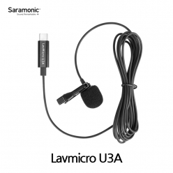 Saramonic 사라모닉 Lavmicro U3A USB-C타입 초소형 클립온 라발리에 마이크