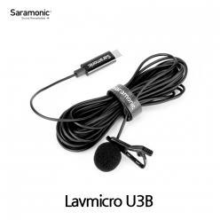 Saramonic 사라모닉 Lavmicro U3B USB-C타입 초소형 클립온 라발리에 마이크
