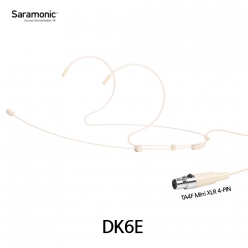 Saramonic 사라모닉 DK6E 무선송신기용 헤드셋마이크  (XLR 4PIN 슈어 호환)