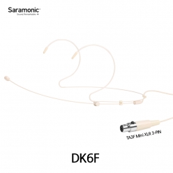 Saramonic 사라모닉 DK6F 무선송신기용 헤드셋마이크 (XLR 3PIN AKG 삼손 호환)