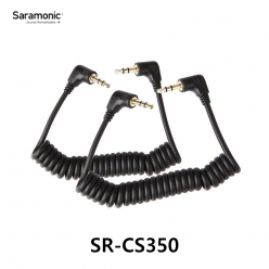 Saramonic 사라모닉 SR-CS350 코일형 TRS 출력잭 케이블 2팩