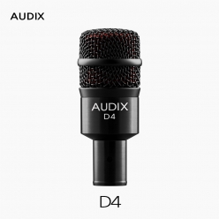 AUDIX 오딕스 D4 다이나믹 악기용 프로 마이크